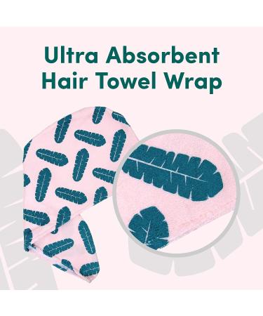 Coco & Eve Hair Towel Wrap - Microfiber Hair Turban for All Hair Types - Buy Online on GoSupps.com