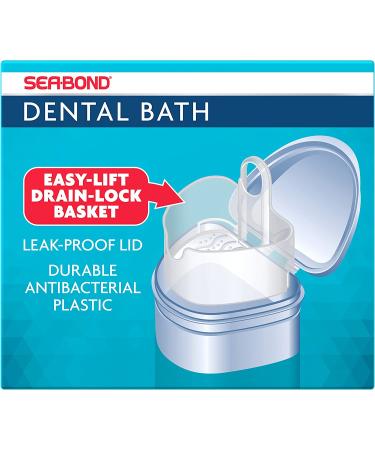 Sea Bond Denture Bath for Daily Cleaning - Assorted Colors - Buy Online on GoSupps.com