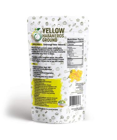 Iya Foods African Yellow Habaneros - Kosher Certified - 5 Ounce (Pack of 1) - Buy Online on GoSupps.com