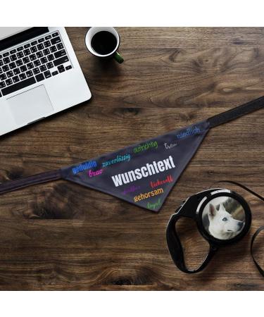 Printplanet Dog Neck Towel - Customizable with Name/Text - Size L - Durable & Comfortable for Dogs - Buy Online on GoSupps.com