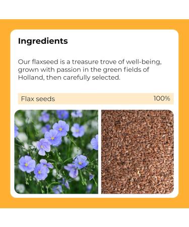 Linseed Whole Natural 2.2 Lbs - Buy Online on GoSupps.com