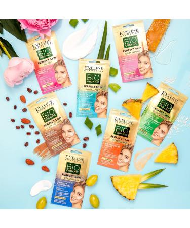 Eveline Cosmetics Perfect Skin Rich Regeneration Mask with Manguka Honey 8 ml - Buy Online on GoSupps.com