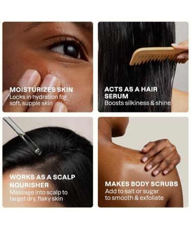 Cliganic Organic Apricot Oil 100% Pure (16oz) - For Skin Hair & Face | Natural Cold Pressed Unrefined 16 Fl Oz (Pack of 1) - Buy Online on GoSupps.com