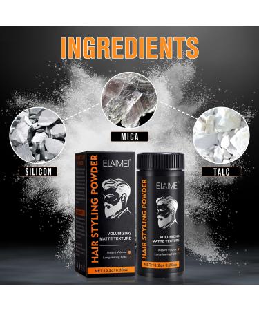 Poudre Coiffante Homme 2PCS - Poudre Texturisante Cheveux Texture Mate Tenue Longue Dur e Cr er un Effet Volumineux Pr sentation d'un Style Parfait 2 PACK - Buy Online on GoSupps.com