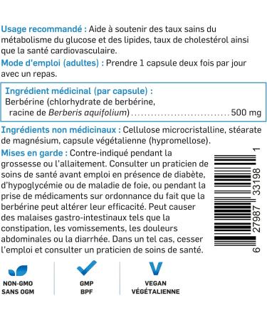 Split Science Berberine 500 mg per capsule| 90 Easy to Swallow Capsules | Non-GMO Gluten-Free Vegan | Suppports Glucose Metabolism Healthy Lipid Levels & Gut Health 1 - Buy Online on GoSupps.com