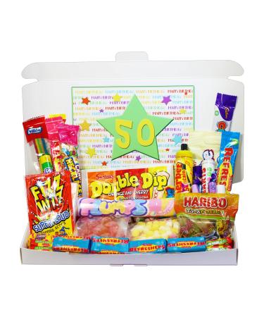 50th Birthday Sweets Gift Box