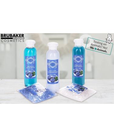 Buy BRUBAKER Cosmetics Bath and Care Set - Blueberry in Wooden Cabinet | International Shipping Available - Buy Online on GoSupps.com