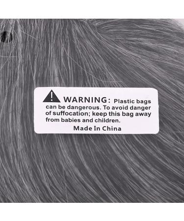 Mapofbeauty 10 Dark Gray Grandmother Hair Fibers Wig Perfect for Cosplay and Themed Parties - Buy Online on GoSupps.com