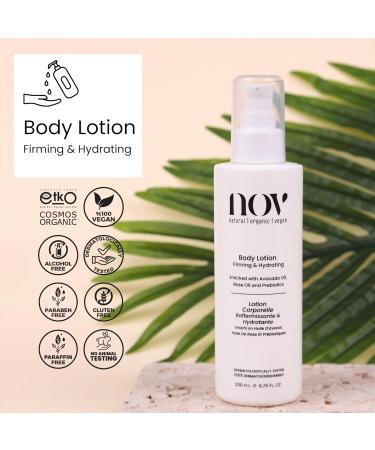 Firming & Hydrating Body Lotion - Nourishing Moisturizer with Prebiotics for Skin Elasticity Eczema & Dry Skin Relief - 6.76 Fl Oz - Buy Online on GoSupps.com