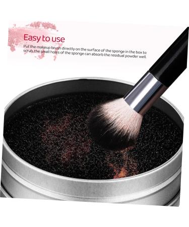 FRCOLOR 6 Sets Makeup Brush Cleaning Box Cosmetic Brush Cosmetic Brush Blush Makeup Brush Make-up Brush Dry Sponge Face Sponge for Makeup Color Change Cleaning Tinplate Cleaner Make up - Buy Online on GoSupps.com