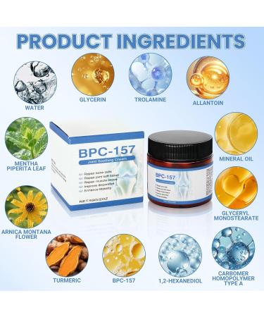 exatta Picdo BPC157 joint healing cream professional joint comfort cream natural joint relief cream quickly absorbed for damaged body parts knees - Buy Online on GoSupps.com