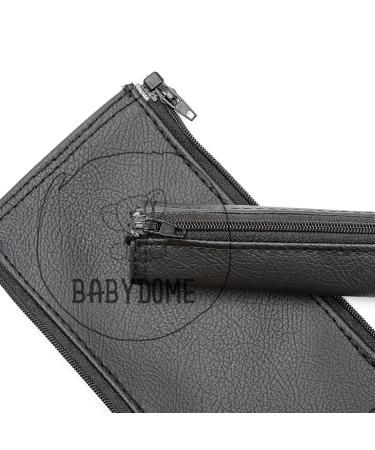 High-Quality Babydome Handlebar Covers for Bugaboo Fox 1.2.3 & DragonFly - Durable Black Synthetic Leather | International Shipping - Buy Online on GoSupps.com