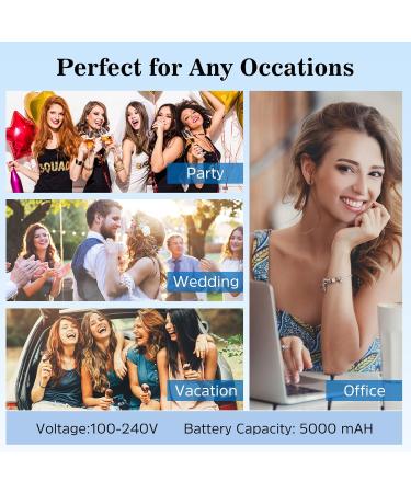 Automatic Cordless Curling Iron | Portable Ceramic Auto Hair Curler with 6 Temps & Timers - Fast Heating & Auto Shut-Off - Buy Online on GoSupps.com