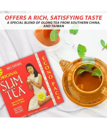  Hobe Labs Hobe Labs Slim Tea Original 60 Count by Hobe Labs - Buy Online on GoSupps.com