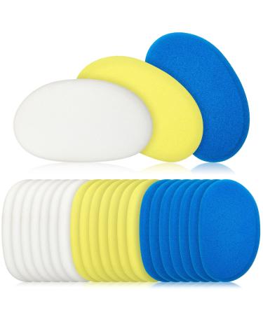 Mud Sponges for Clay Cleanup and Shaping Tools Sponges for Pottery Clay Ceramic Artists  Blue Yellow White (12 Pcs) - Buy Online on GoSupps.com