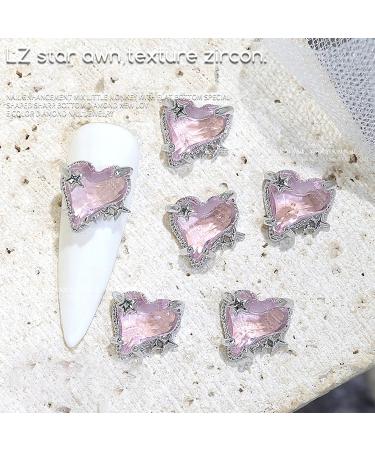 Enchanting 3D Bow Heart And Butterfly Chains Zircon Lovely Manicures Nails Art Decoration Y905 - Buy Online on GoSupps.com