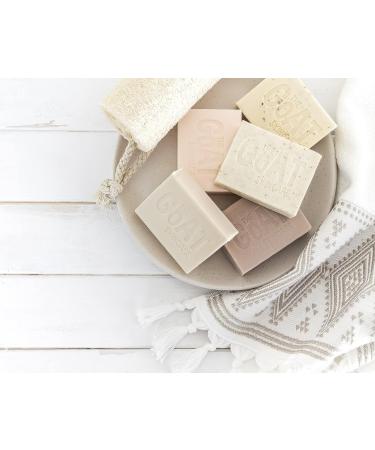 Goat Skincare Pure Goat's Milk Soap Bar with Chia Seed Oil - For Dry, Itchy, and Sensitive Skin - 100g, Paraben-Free - Buy Online on GoSupps.com
