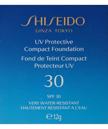 Shiseido KS40293 Sun Protective Compact Foundation SPF 30 - Unisex Medium Beige 12g | International Shipping Available - Buy Online on GoSupps.com