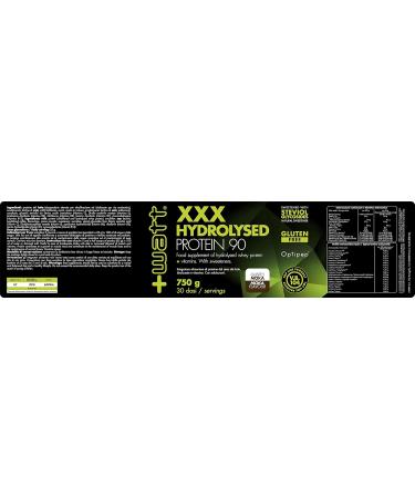 + Watt XXX hydrolyzed protein 90 750 grams - Buy Online on GoSupps.com