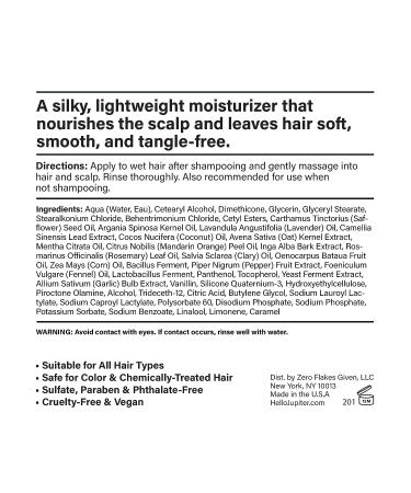 Jupiter Color Safe Dandruff Shampoo & Conditioner - Vegan, Sulfate-Free, 9.5 fl oz - Relieves Dry, Flaky, Itchy Scalp - Buy Online on GoSupps.com