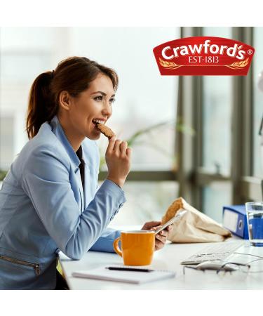 Crawford's Assprted Biscuit Mini Packs / 2 Cases / 100 Mini Packs per Case / 6 Biscuit Varieties Including Bourbons Custard Creams Digestives Fruit Shorties Ginger Nuts Rich Shorties - Buy Online on GoSupps.com