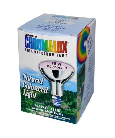 Chromalux 75 Watt Frosted Reflector Floodlights - 1 Bulb