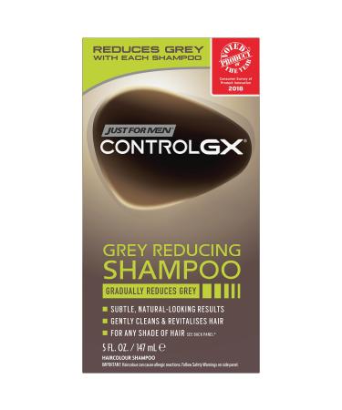 Just For Men Control GX Grey Reducing Shampoo, 5 Fluid Ounce - Buy Online on GoSupps.com