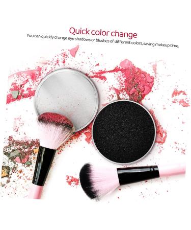 minkissy 12 Sets Makeup Brush Cleaning Box Color Removal Cleaner Sponge Makeup Brush Cleaning Sponge Dry Sponge Sponges Quick Color Changing Sponge Polyurethane Sponge Make up Scrubber - Buy Online on GoSupps.com