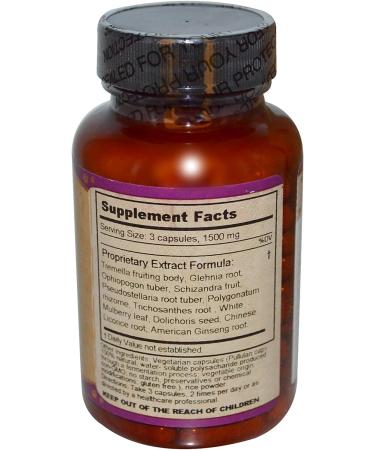 Dragon Herbs Young Lungs 500mg - 100 Vegetarian Capsules for Lung Health - Buy Online on GoSupps.com