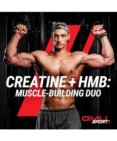 GMU SPORT Creatine 2.0 Flavored Creatine + HMB Powder | 45 Servings |5g Creatine Monohydrate + 3g HMB + Piperine |Strength Recovery & Muscle Builder | Strawberry Lemonade Drink Mix for Men & Women - Buy Online on GoSupps.com