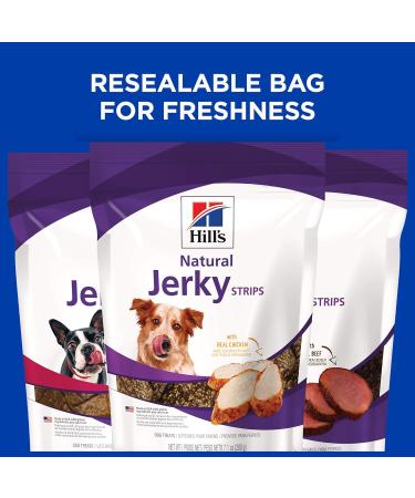 Hill's Dog Treats Jerky Strips Healthy Dog Snacks 3 x 7.1 oz Bag Variety Pack - Buy Online on GoSupps.com