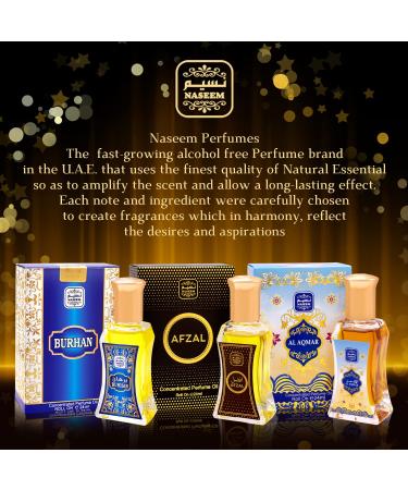 NASEEM Afzal Roll on Perfume Pheromones Perfumes for Men - Arabian Perfume Oil Soapy Fresh Perfume - Alcohol Free & Long Lasting Travel size perfume 0.81 Fl Oz - Buy Online on GoSupps.com