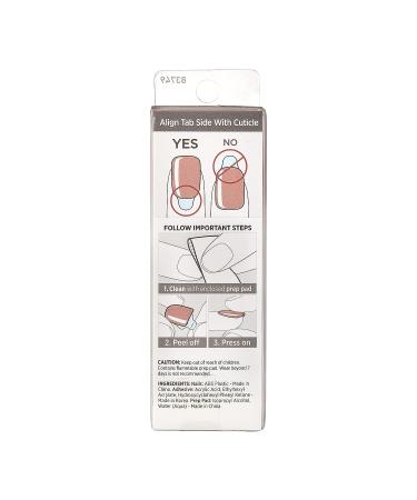 KISS imPRESS Color Press-On Gel Nails Kit - Short Length Sandbox | PureFit Technology | Polish-Free Manicure with Prep Pad & Tools - Buy Online on GoSupps.com