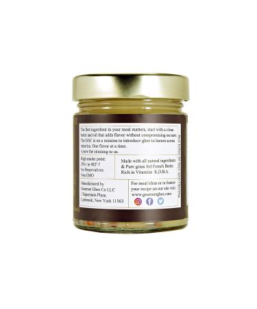 Gourmet Ghee Co. - Black Truffle Ghee Clarified Butter - Grass-Fed  Pasture-Raised  Non-GMO  Lactose & Casein Free  All-Natural Ingredients (Black Truffle  9 OZ) Grass Fed  Keto  Pasture raised. - Buy Online on GoSupps.com