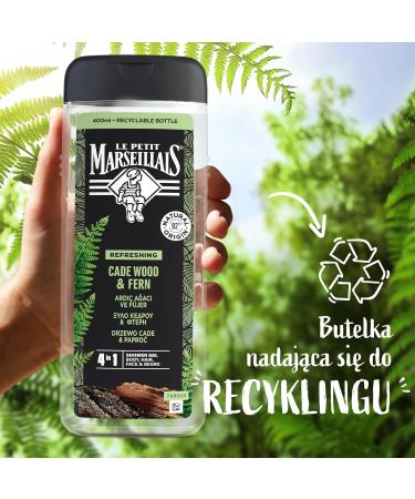  Le Petit Marseillais Marseillais Tree Cade Shower Gel 400 ml - Buy Online on GoSupps.com
