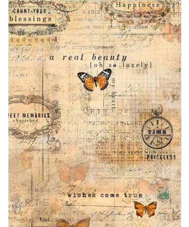 6-Pack Mixed Overlay Rice Paper 8 x 10.5 inch | Mulberry Paper Images for Decoupage Crafts & Collage Art - Buy Online on GoSupps.com