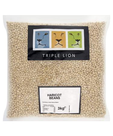 Triple Lion Haricot Beans - 1x3kg