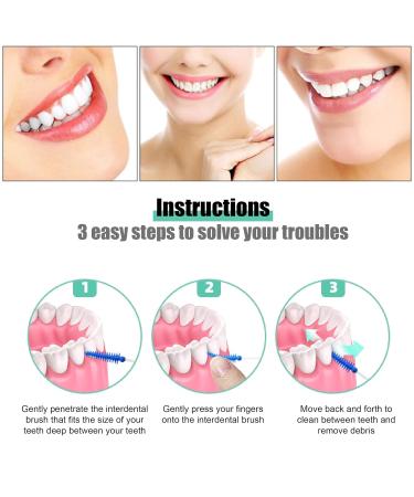 CRLLDPM 160 Soft Silicone Interdental Brushes - Gentle Tooth Cleaning for Optimal Oral Hygiene - Buy Online on GoSupps.com