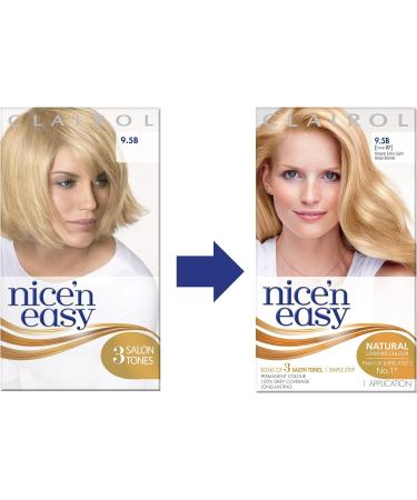 Clairol Nice N Easy Permanent Natural Extra Light Beige Blonde 9.5B - Buy Online on GoSupps.com