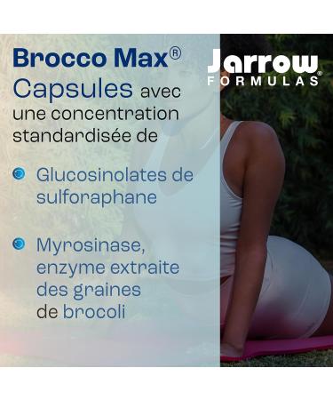 Jarrow Formulas BroccoMax with Broccoli Seed Extract 120 Vegan Vegetarian Gluten Free Non-GMO - Buy Online on GoSupps.com