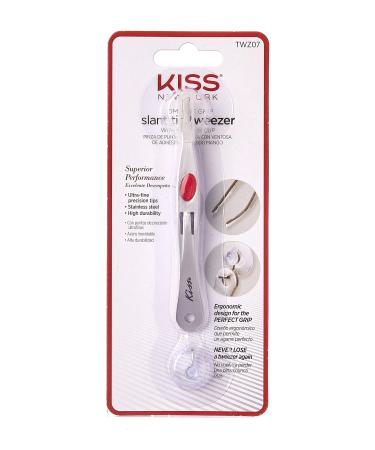 Kiss New York Tweezers (TWZ07 Slant Tip with Suction Cup)