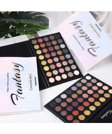 Professional 40-Shade Neutral Eyeshadow Palette - Matte, Shimmer, Warm Tones - Naked Nudes, Rose Gold, Smoky Brown - Pressed Powder Makeup Kit - Buy Online on GoSupps.com