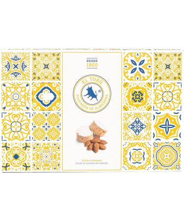 El Toro - Case of 350 g of Polvorones el Toro almonds - Valladolid (Tordesillas) - Made with almonds - Handmade product - Christmas sweets - traditional recipe, Pink