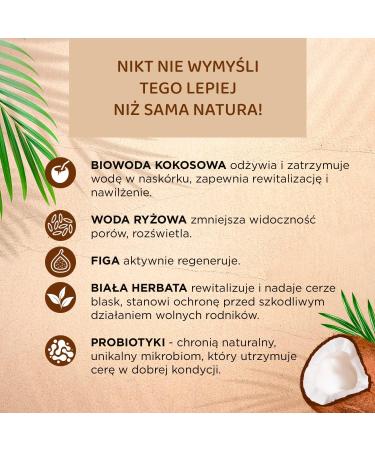 Eveline Cosmetics Rich Coconut Micellar Fluid & Toner 2-in-1 500ml - Moisturizing Coconut Cleanser | International Shipping Available - Buy Online on GoSupps.com