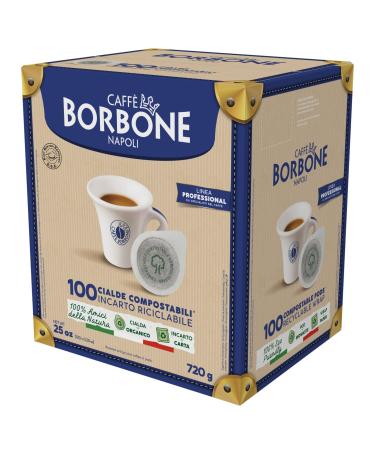 CAFF BORBONE 100 coffee pods Borbone ESE blue blend 44 mm