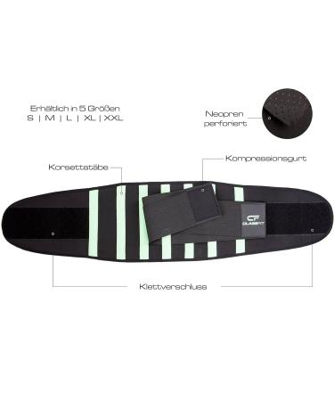 Back Bandage Support Belt for Everyday & Sports | Reliable Injury Protection | Double Closure for Perfect Fit | Available in 5 Sizes (L: 86-95cm) - Buy Online on GoSupps.com