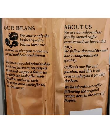 Premium 100% Arabica Blend Italian Coffee Beans (1kg) - Traditional Taste and Quality - Buy Online on GoSupps.com