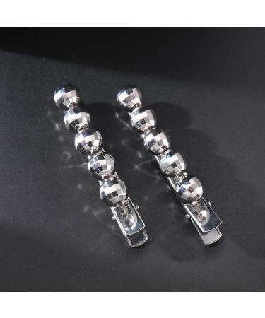 Disco Ball Headband Hair Clips - Vintage Rhinestone Star Mirrorball Hairband Tiara for Party Favor & Decor - Unique Hair Accessories (Barrettes) - Buy Online on GoSupps.com