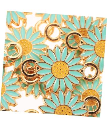 TEHAUX 40 Pcs Alloy Jewelry Flower Necklace Floral Necklace Beads in Bulk Bracelet Connector Flower Decor Daisy Daisy DIY Pendant Jewelry Pendant DIY Jewelry Findings Plant Charm Pendant 2X1.3cmx4pcs Bluex4pcs - Buy Online on GoSupps.com