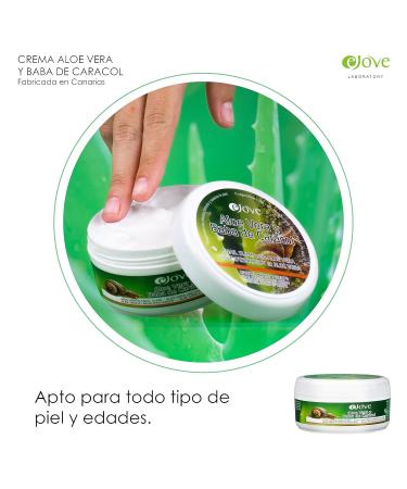 Ejove Aloe Vera Snail Slime Cream - Hydrating Skin Treatment for All Skin Types | Shop Internationally - Buy Online on GoSupps.com